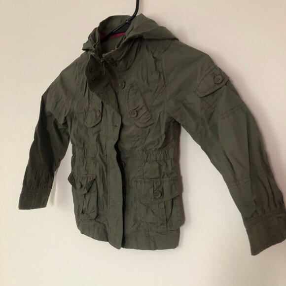 American Eagle 77Kids Military Green Jacket Size 4 yrs - Picture 8 of 9